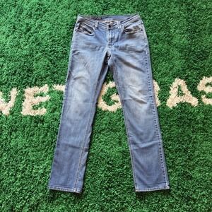 Empyre Skeletor Mens Jeans Slim Fit Light Wash Denim Size 30